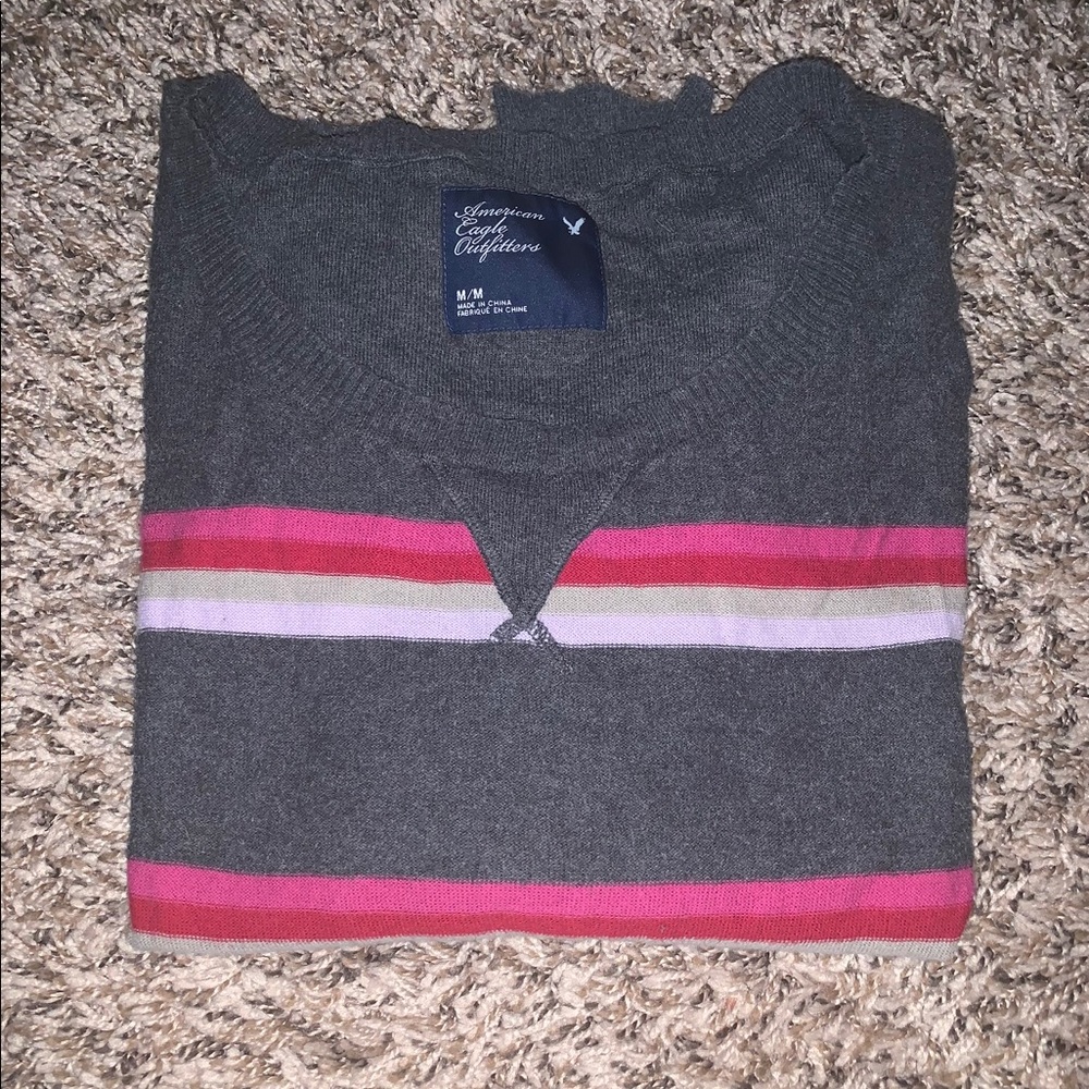 American Eagle Striped Sweater